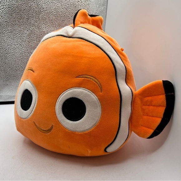 Squishmallow Official Kellytoy Plush Nemo Clown Fish Disney Ultrasoft Toy Animal - Picture 11 of 14